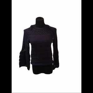 SeeByChloe Open weave sweater, XS